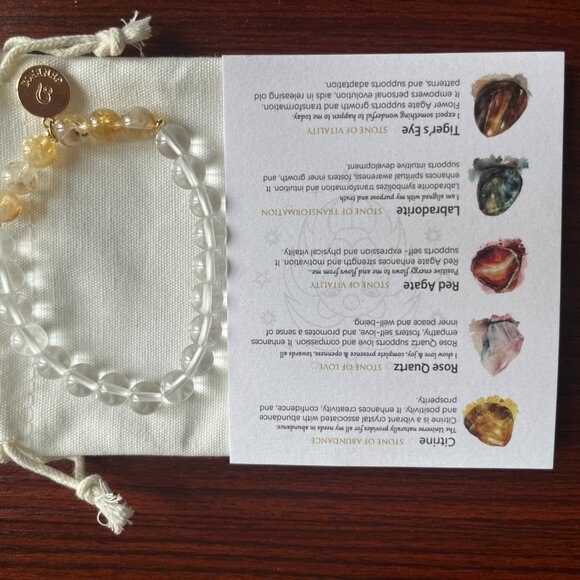 Tumbled Stones Astrology Set, Zodiac Crystal Stones, Zodiac Gift - Picture 3 of 4